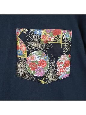 Naked and Famous Shirt Small Japanese Pocket Circular Knit